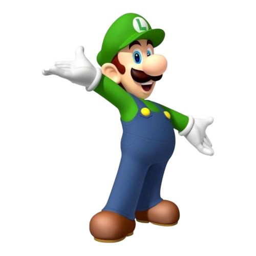 Aplique Super Mario Luigi