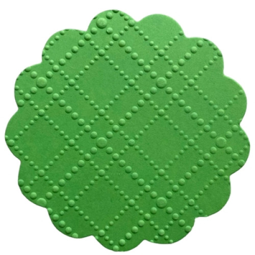 Escalope color 6cm texturizado C/10