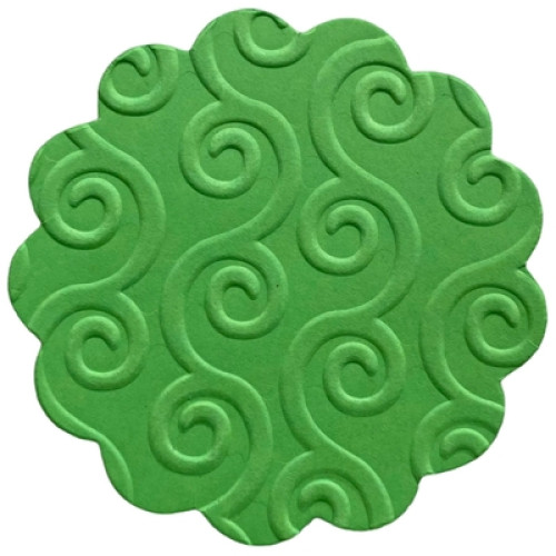 Escalope color 5cm texturizado C/10