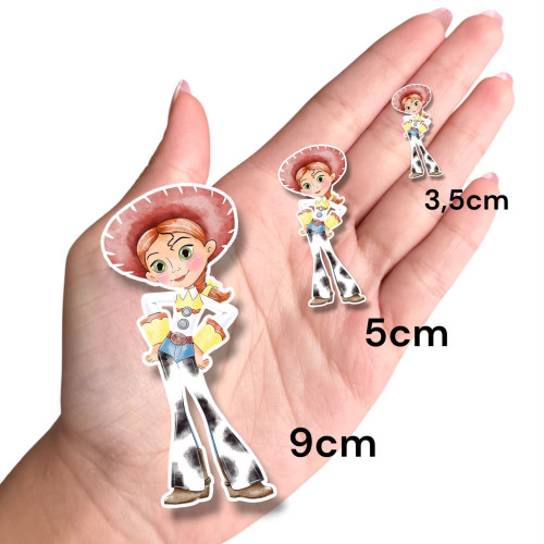 Aplique Toy Story aquarela Jessie