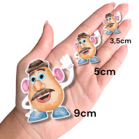 Aplique Toy Story aquarela senhor cabeça de batata Aplique Toy Story aquarela senhor cabeça de batata