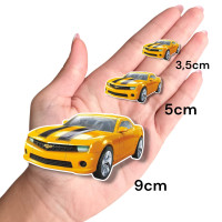 Aplique Transformers carro Bumble bee