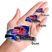 Aplique Transformers caminhão Optimus prime