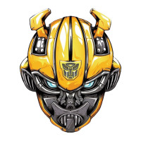Aplique Transformers cabeça bumble bee
