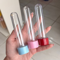 PROMOÇÃO Tubete 13 cm c/tampa (com avarias no acrilico)
