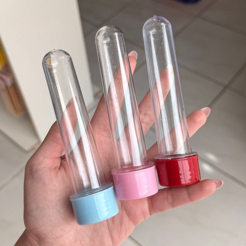 PROMOÇÃO Tubete 13 cm c/tampa (com avarias no acrilico)