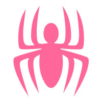 Aplique Spidey e amigos aranha rosa