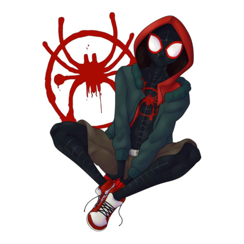 Aplique homem aranha Miles Morales 2