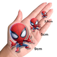 Aplique vingadores baby 3D Homem aranha Aplique vingadores baby 3D Homem aranha