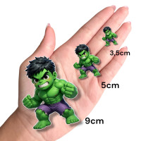 Aplique vingadores baby 3D Hulk Aplique vingadores baby 3D Hulk