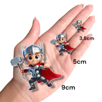 Aplique vingadores baby 3D Thor Aplique vingadores baby 3D Thor