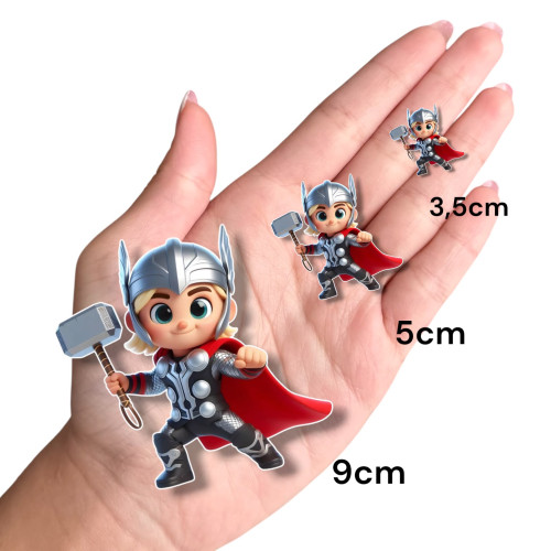 Aplique vingadores baby 3D Thor