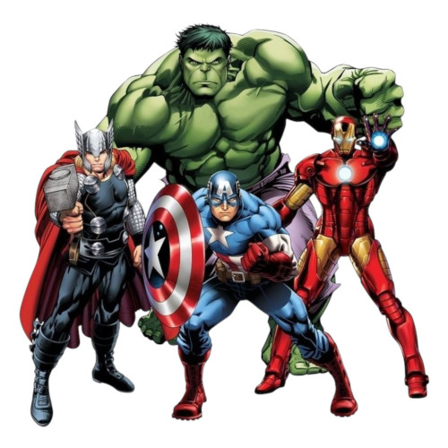 Aplique Vingadores juntos