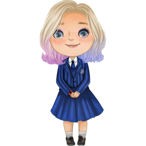 Wandinha Enid.(1 a 10 un)