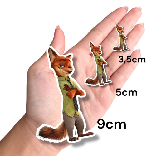 Aplique Zootopia Nick raposa