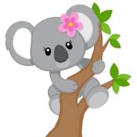 Coala menina 2 (1 a 10 un)