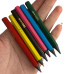 Mini Lápis de cor 6 cores